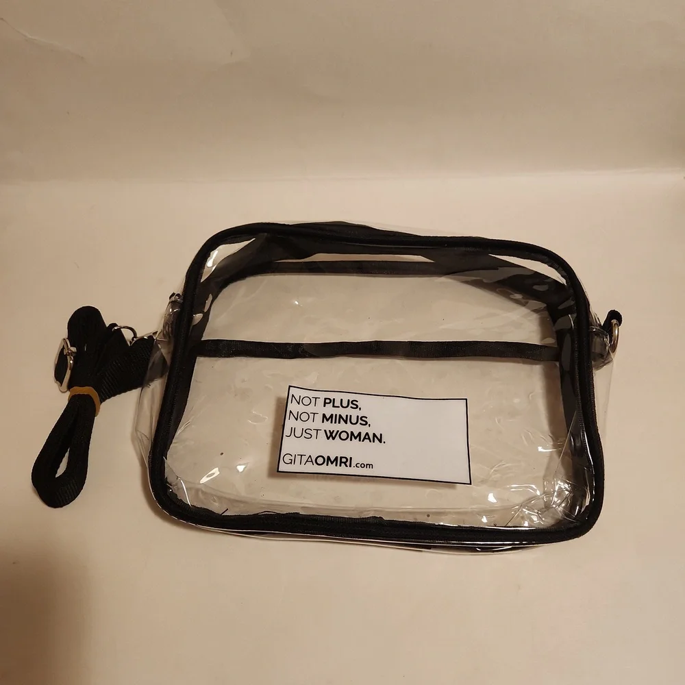 Clear travel bag